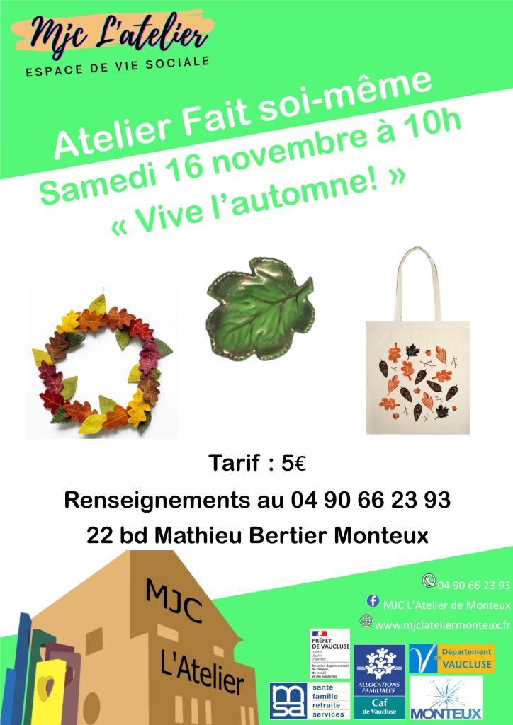 Diy novembre 1